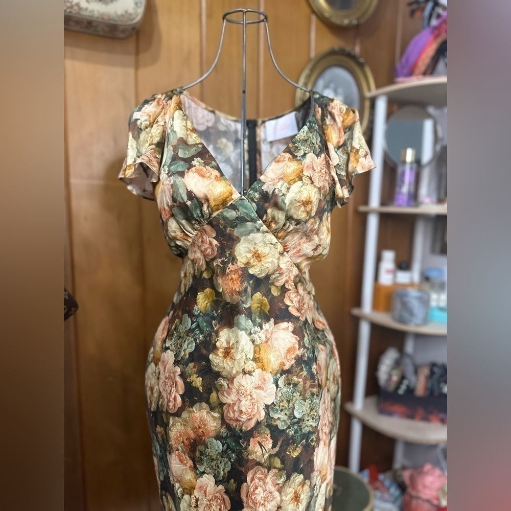 SELKIE, Cottage Cravings Silk Slip, xs✨ - Picture 8 of 13